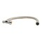 Quickfitting 1/2in Push-to-Connect Angle Valve x 1/2in FIP x 18in Length Faucet Connector Hose LF745AR - alternate 2